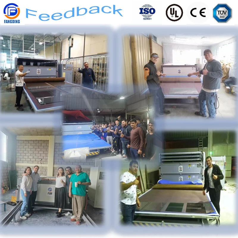 Laminated Glass Safety Glass Automatic lamination Oven Price net decoration fr4 EVA Glass Laminating Machine