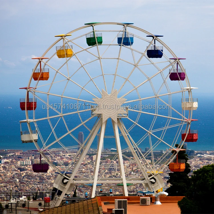 Park Attraction Rides Big Outdoor Playground Rides 88m Sightseeing Ferris Wheel For Sale
