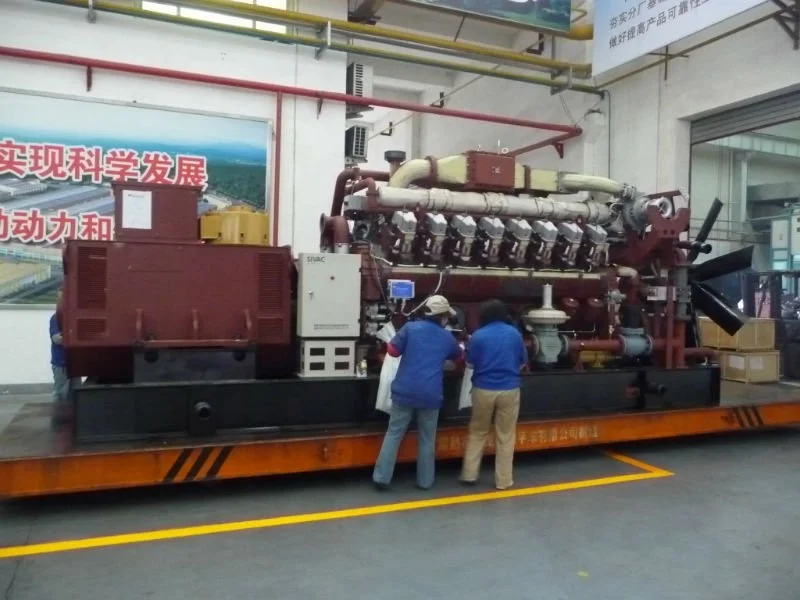 Электрогенератор с биогазовым двигателем 500 кВт 1