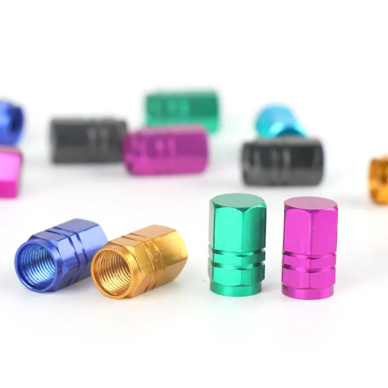 Custom Aluminum Tire Valve Cap Stem Caps