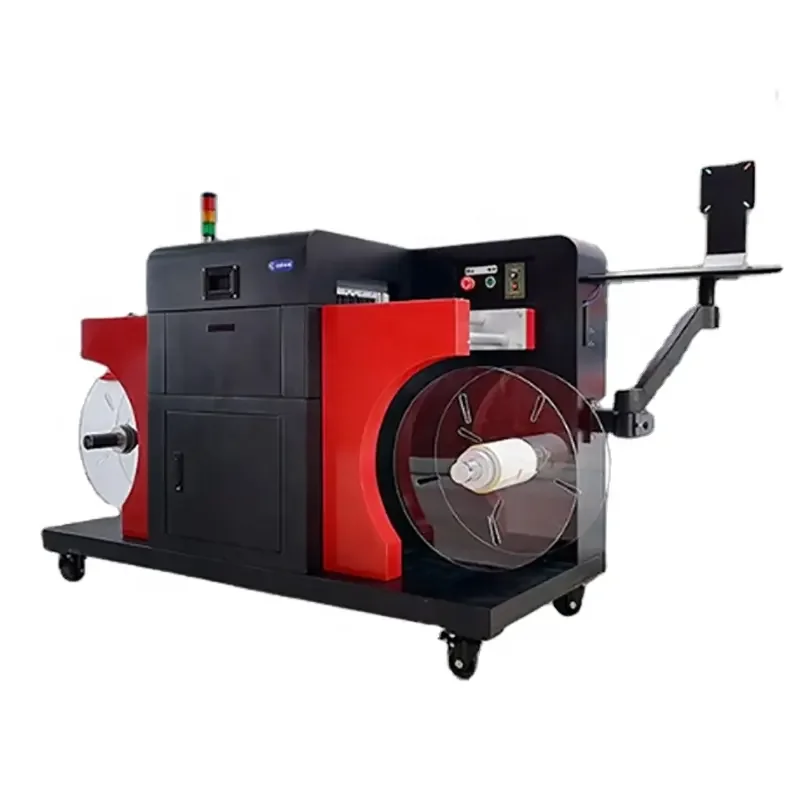 Automatic Roll To Roll CMYK Digital Label Printing Machine Paper Self Adhesive Sticker Printers Paper Label Printing Machine