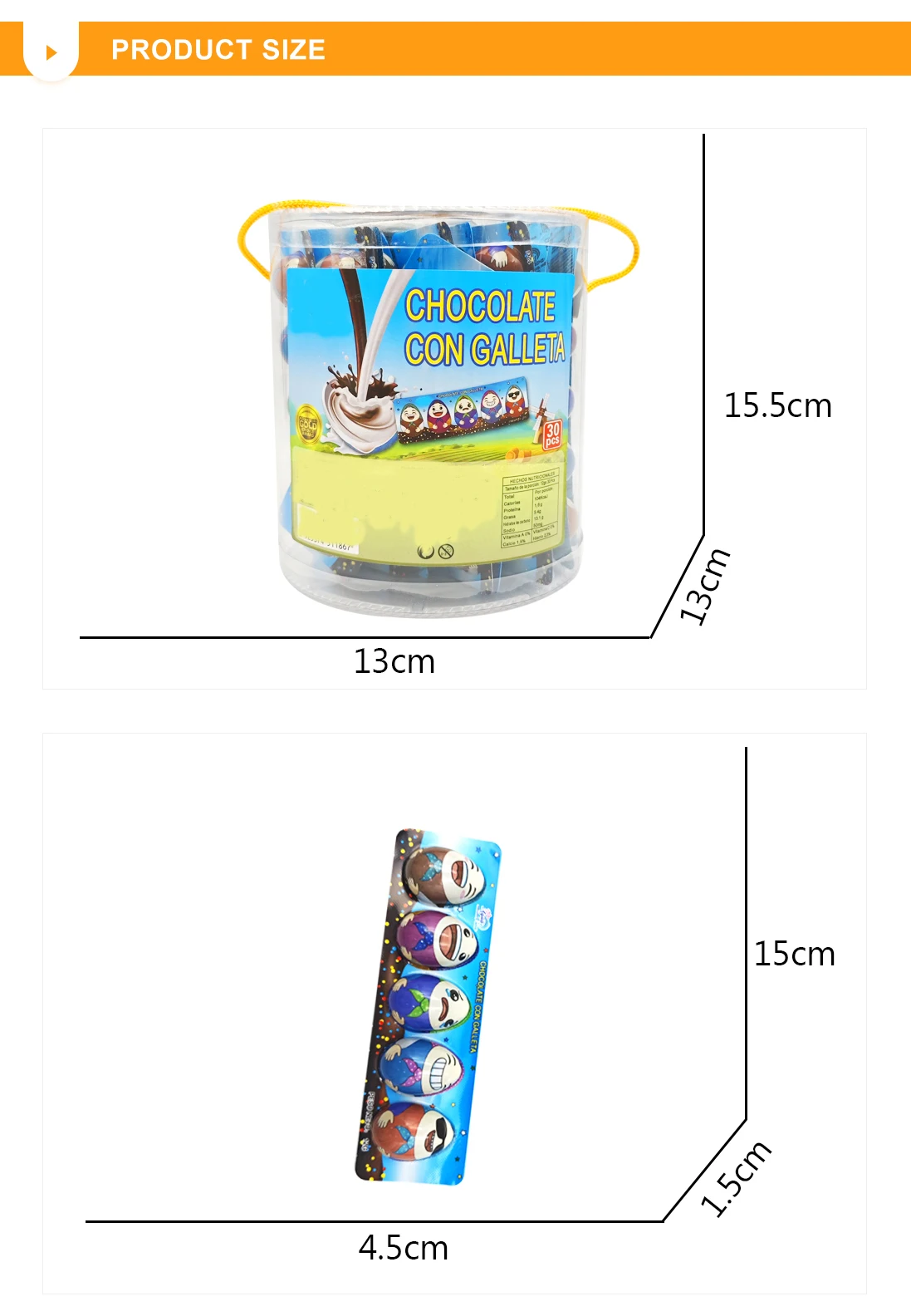 New design 11 g choco eggs kids snack crisp chocolate candies with biscuit