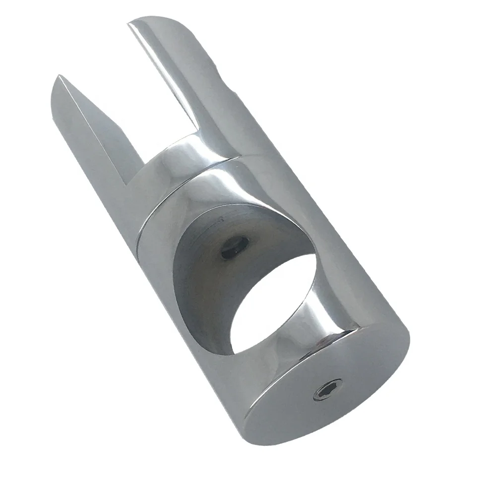 plate bathroom clamp glass shower door hing  connector