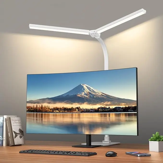 Professional Led Desk Lamp Foldable 80 Cm 1600 Lumen Architect Lamp Clampable 360 Rotation Adjustable Table Lamp For Work