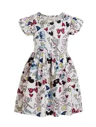 Princess dresses Baby girls princess dress designs kids summer boutique clothing wholesale panel twirl dress baby clothes elsa 2