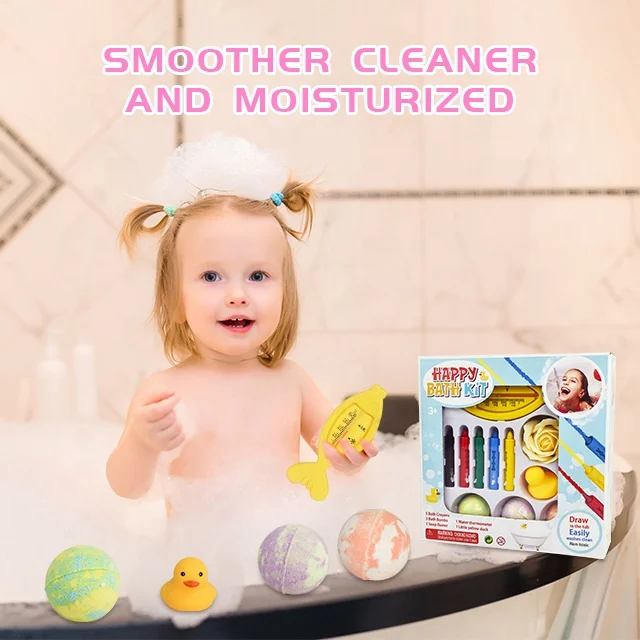 Akiaco kids baby washable bath art colors box crayon set