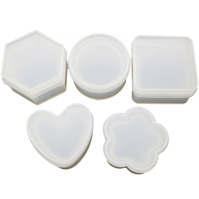 Модный дизайн на заказ, пять видов ящиков для хранения, силиконовая форма для «сделай сам»