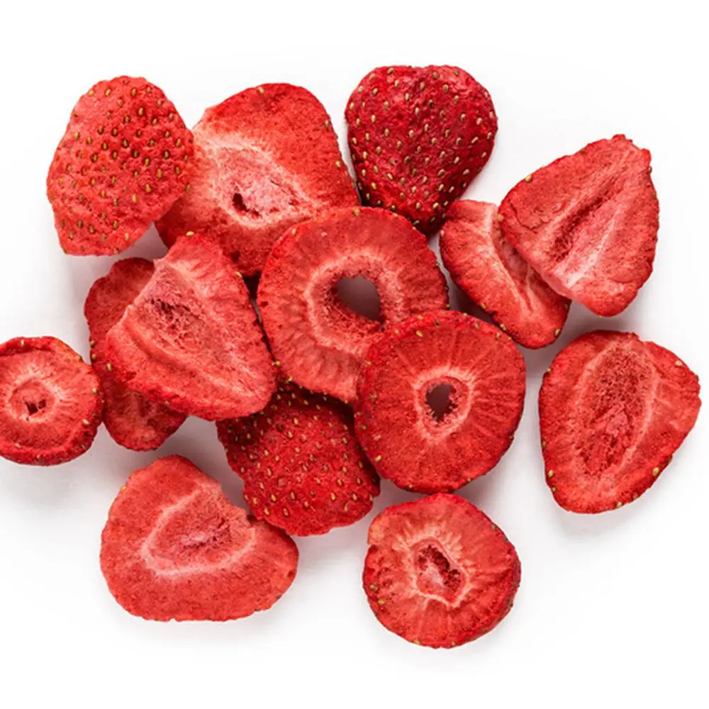 freeze dried strawberry High Quality Cheap Price Free Sample OEM Accept Low Price Hot Sale freeze dried strawberry