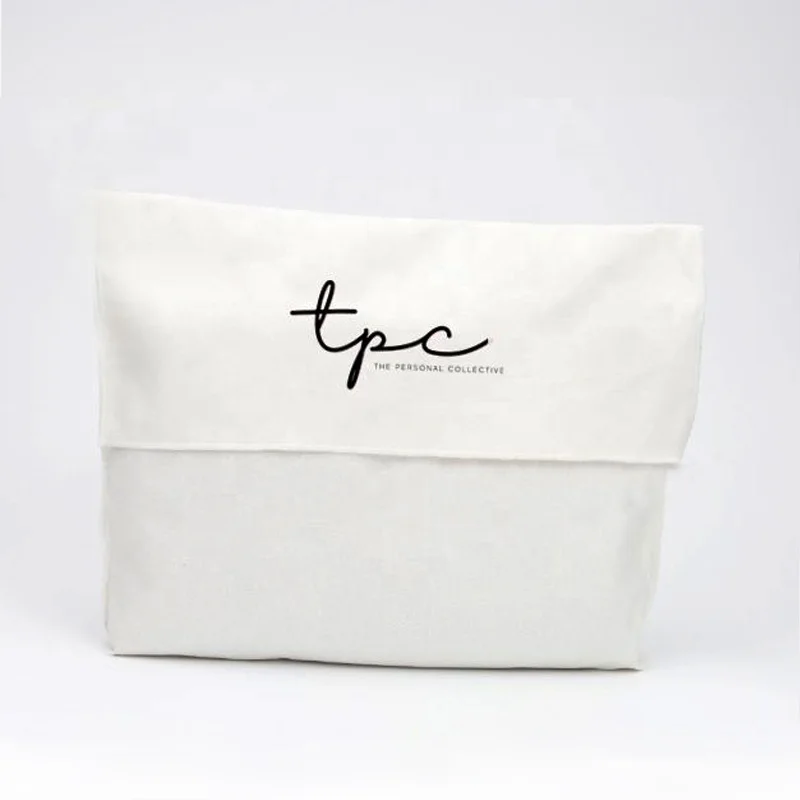 Большая хлопковая саржевая Сумка-конверт, упаковка с конвертом с откидной крышкой, пылезащитный мешок для одежды