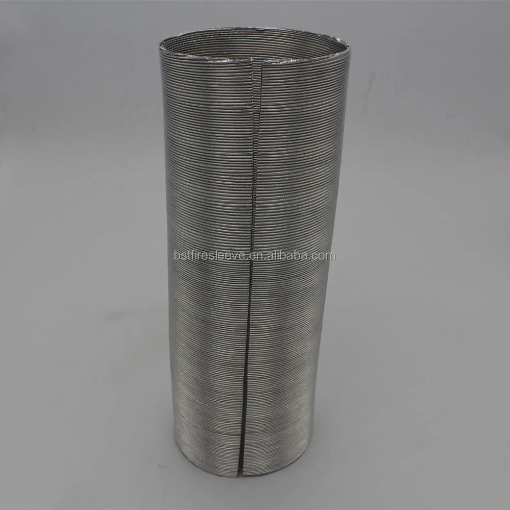 Aluminum Laminated Fiberglass Reflective Corrugated Tube