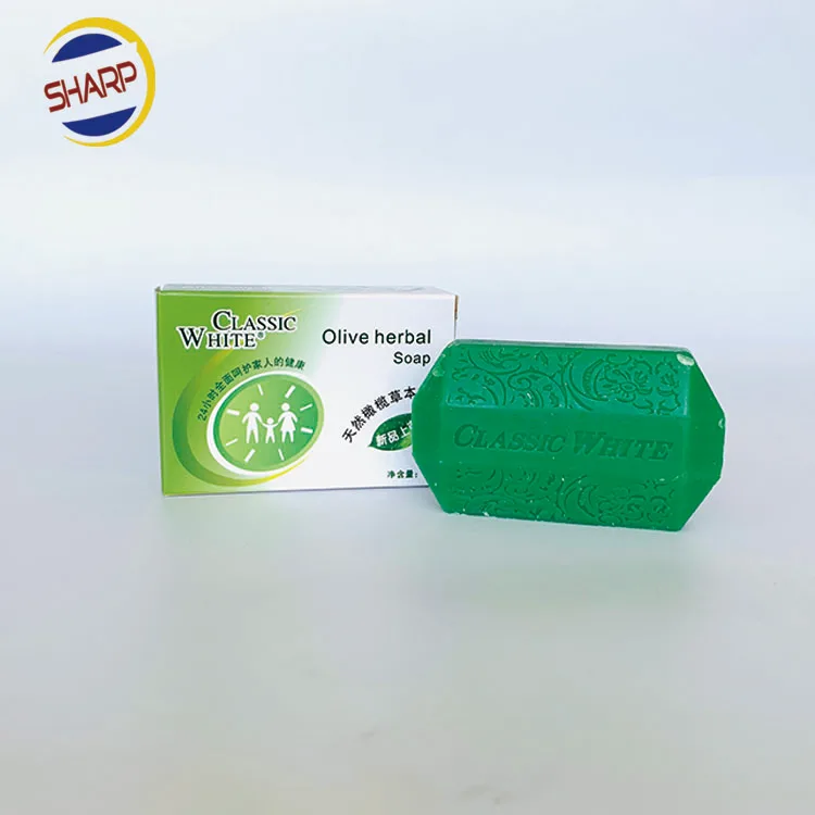 Jabon natural hecho a mano para el cuidado de la piel con logotipo personalizado