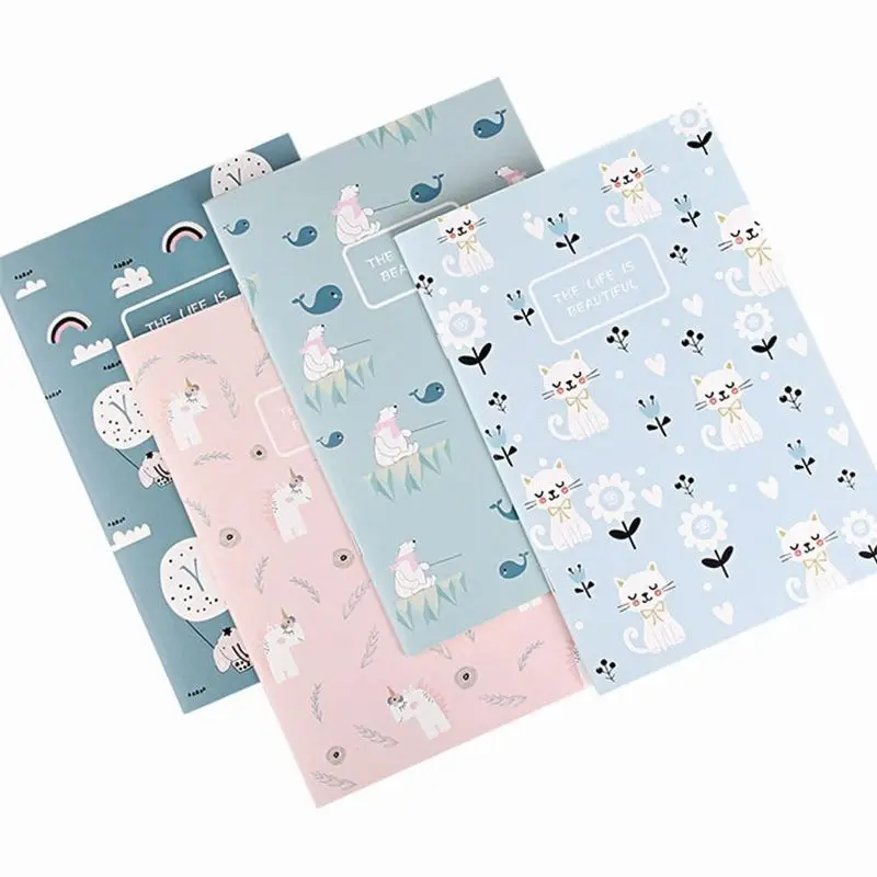 FSC Certificated Factory Customized Logo Printing A4 A5 A6 All Kinds Of Lined Page Soft Cover Students Exercise Notebooks