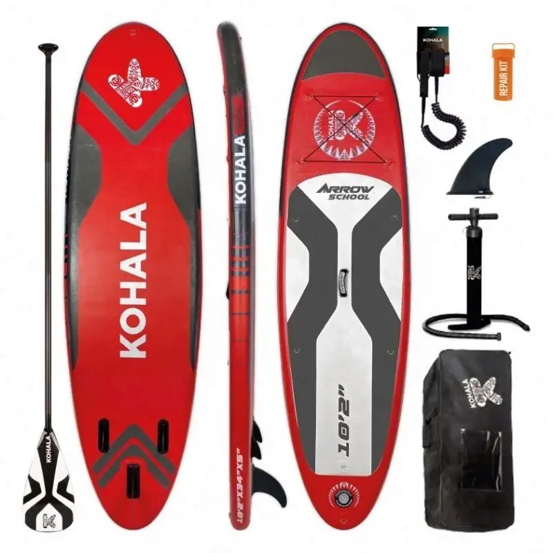 2024 Sup For Surf Stand Up Buy WholeSale SurfBoard Sale Inflatable 10Ft Yoga Bags Hot KOHALA ARROW SCHOOL Paddle Board