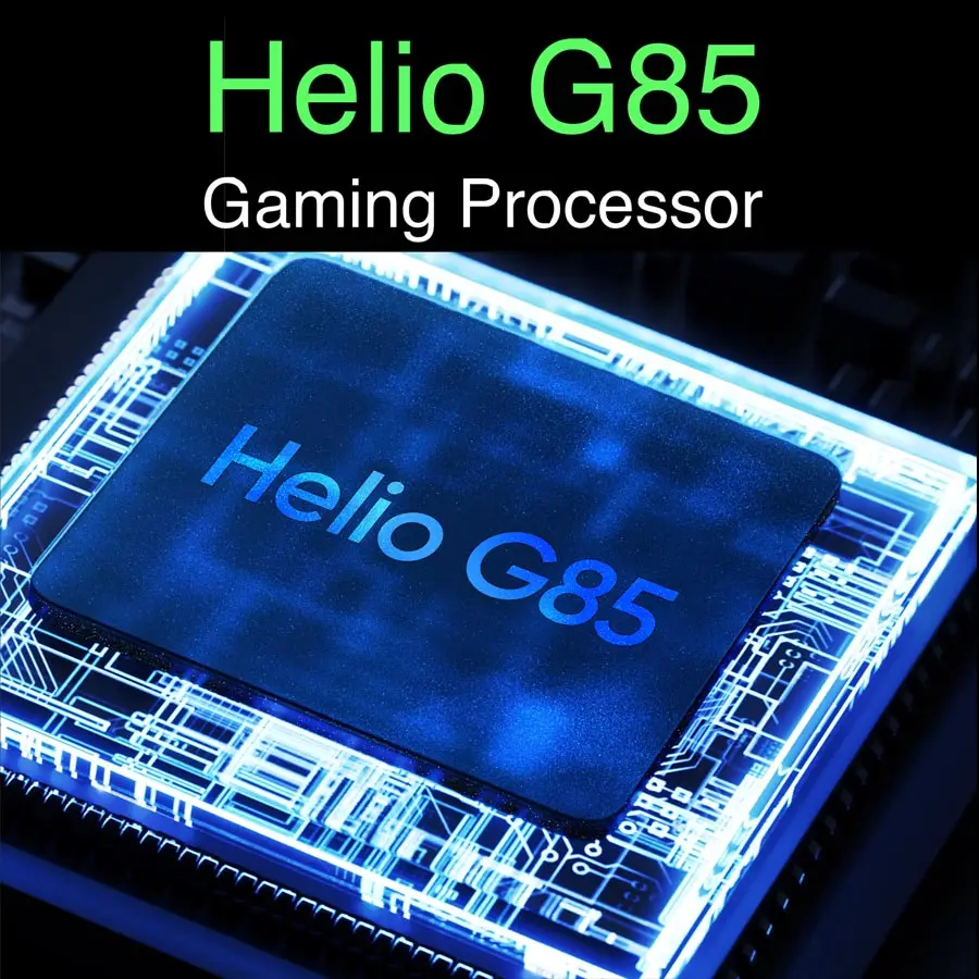 
realme 7i RMX2193 6.5'HD+ 4GB 64GB 48MP AI Triple Cams Smartphone Helio G85 Octa Core 18W Quick Charge 6000mAh Mobile Phone 