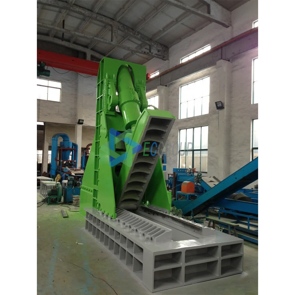 High powered waste tire shredding machine price rubber tire recycling machine for crumb rubber