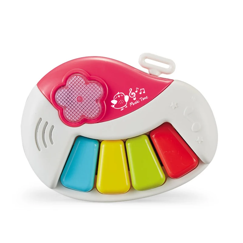 Sound lighting infant playing mini toys music baby piano