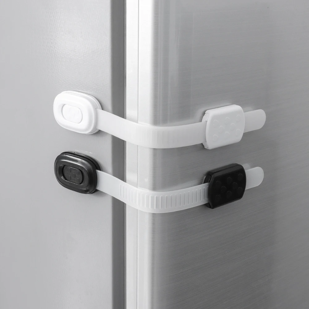 Товары для ухода за детьми Регулируемый Замок для шкафа пластиковый дверной замок легко использовать легко вырезать дверной замок для ящика