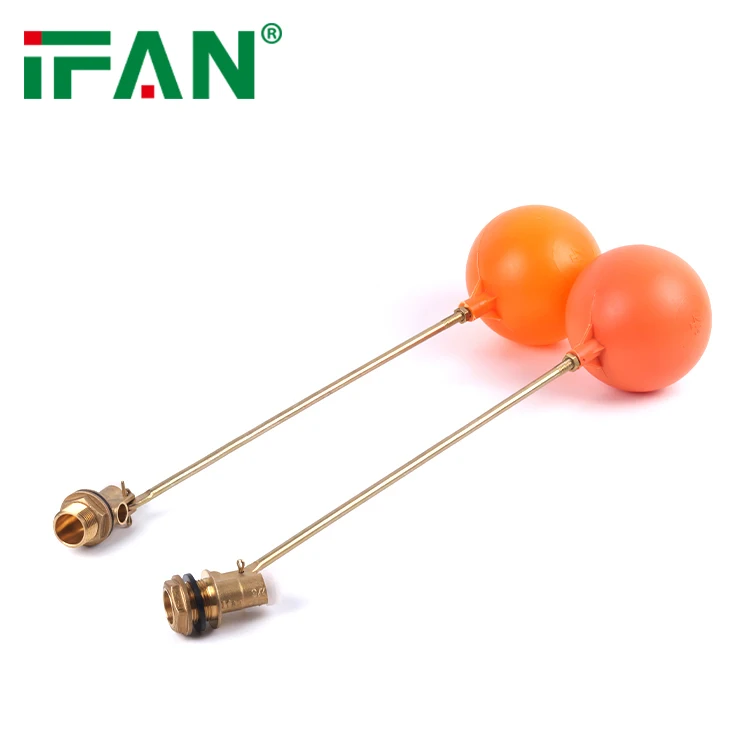 Ifan Valve Manufacture Brass Float Valve for Automatic Water Level Control Floating Valve