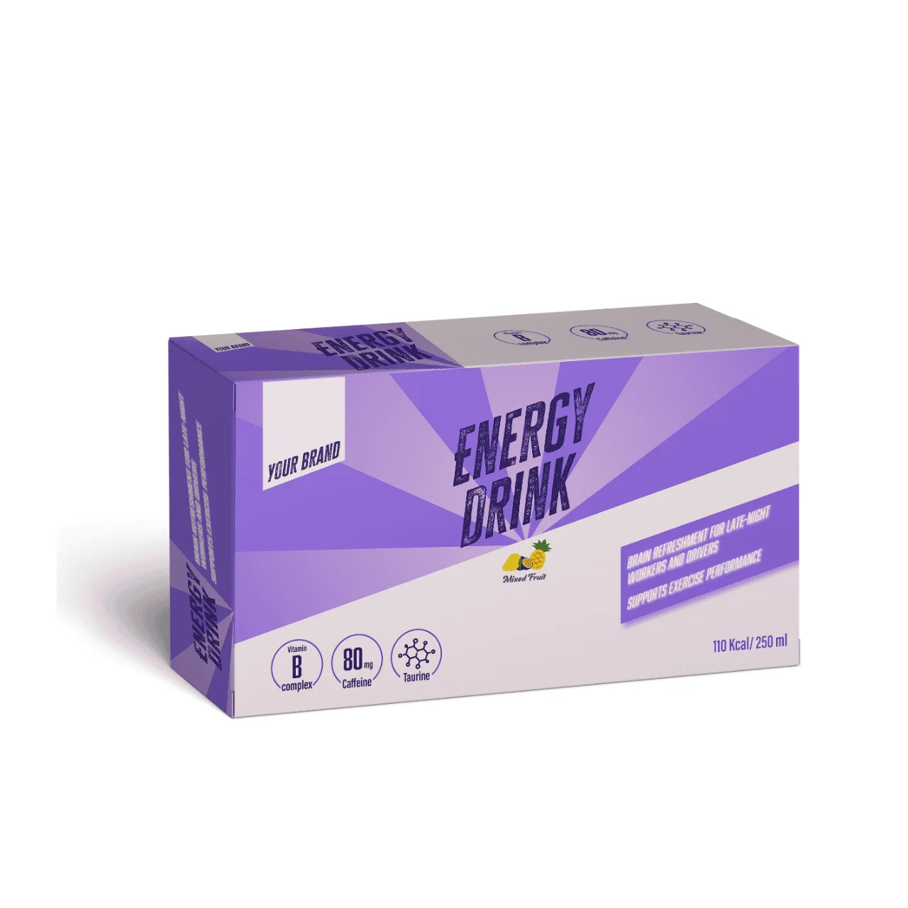 customized energy drink