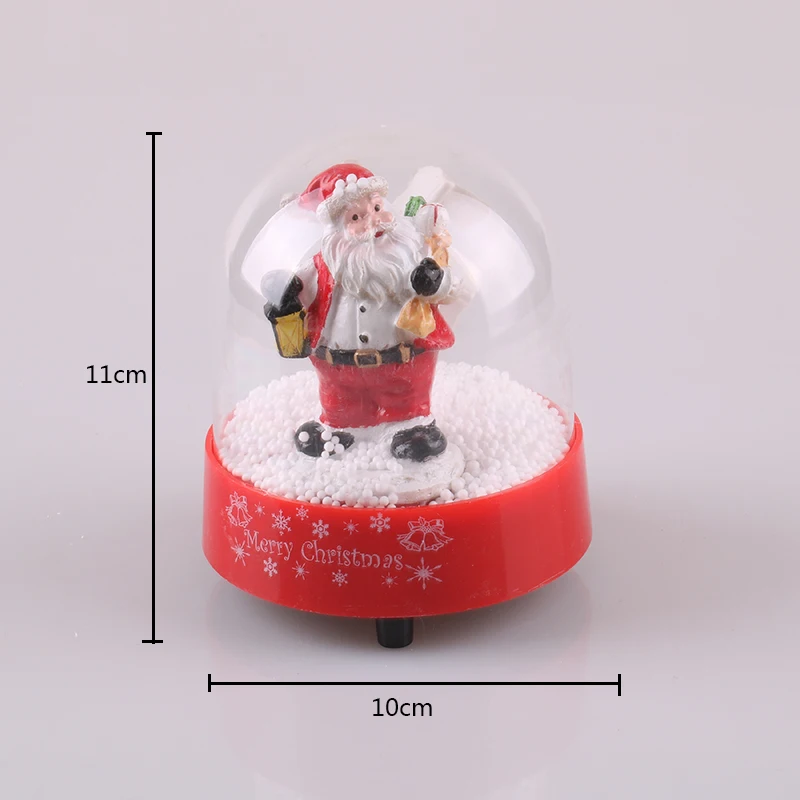 2021 New Music Christmas Tree Directly Factory Wholesale Prices Plastic Christmas electric snowball