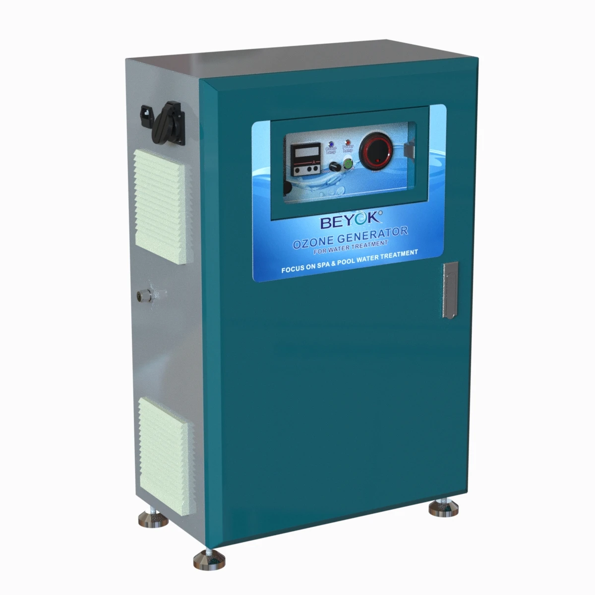 GQO-P20S  20g 50g  Oxygen source ozone water treatment machinery ozone generator for water swimming pool