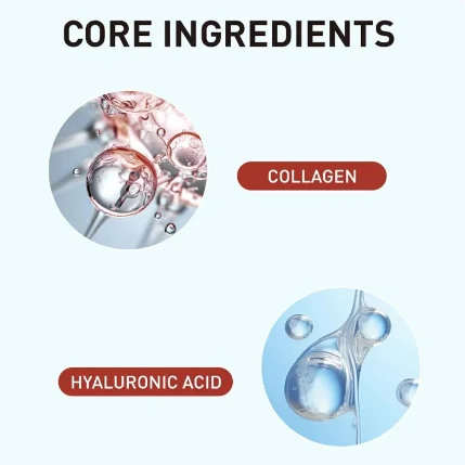 Soluble Collagen Film For All Skin Types Easy To Absorb Formula Anti Aging And Wrinkle Prevention Firming Lifting Facial Mask