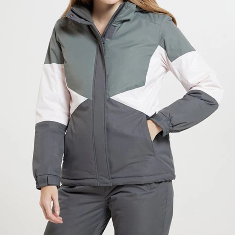 High Quality Waterproof Fashion Taped Seam Snow Wear Women Ski Jacket