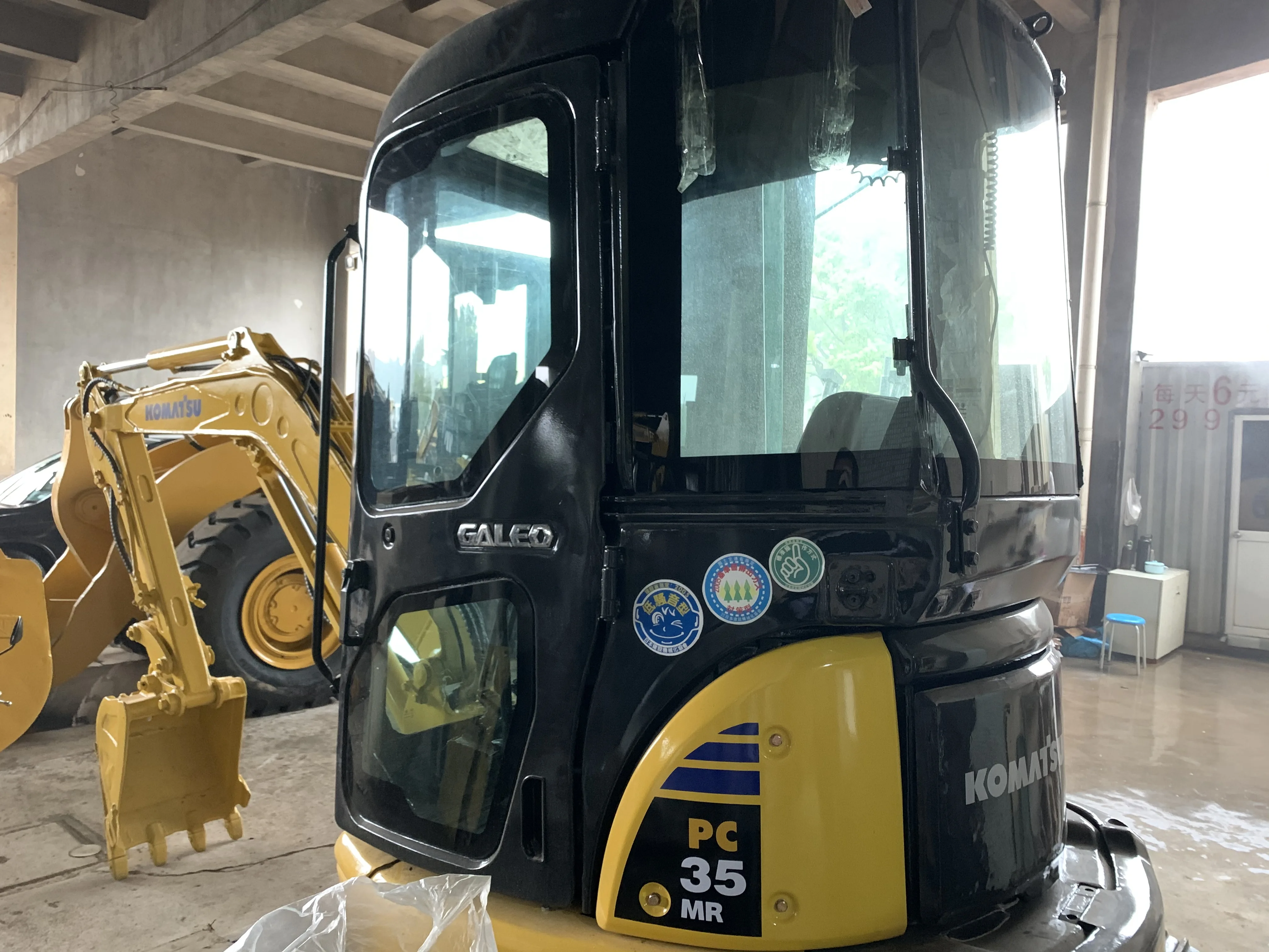 Used excavator with Good Working Performance PC35 mr crawler  excavator