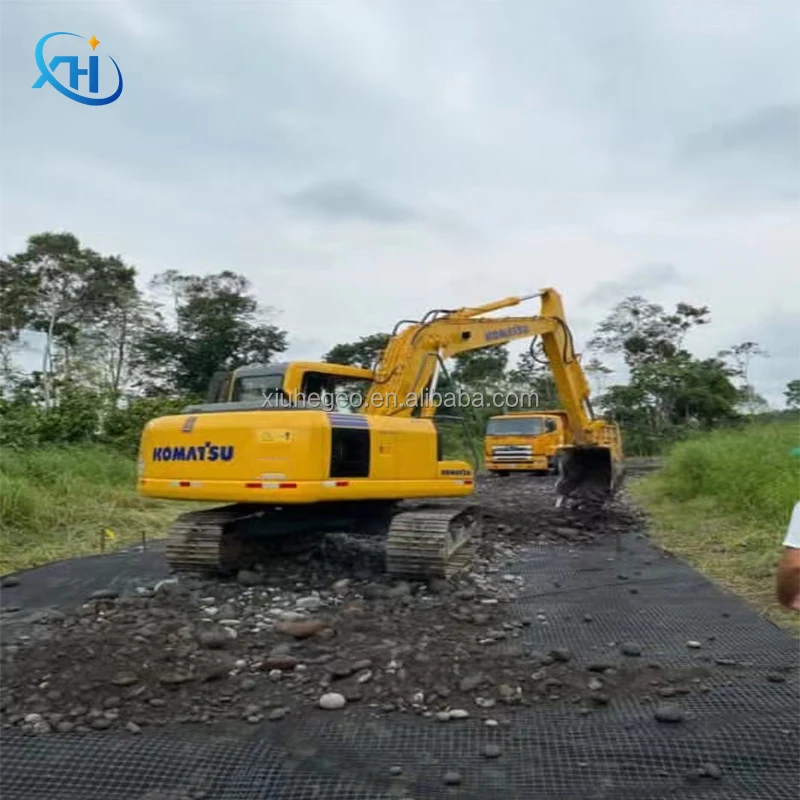 2020 3030 composite biaxial geogrid for slope protection and road subgrade erosion control reinforcement