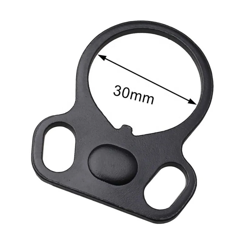 Hunting Accessories Porfessional Tool Nut Plate Gun Straps Buckle Rifle Sling Ring QD Sling Mount Ar15 Black Sling Adapter