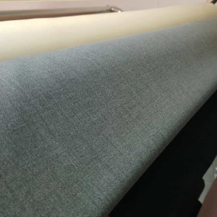 Gaoding 100W fine twill worsted wool fabric woven full wool suit jacket fabric manufacturers direct spot