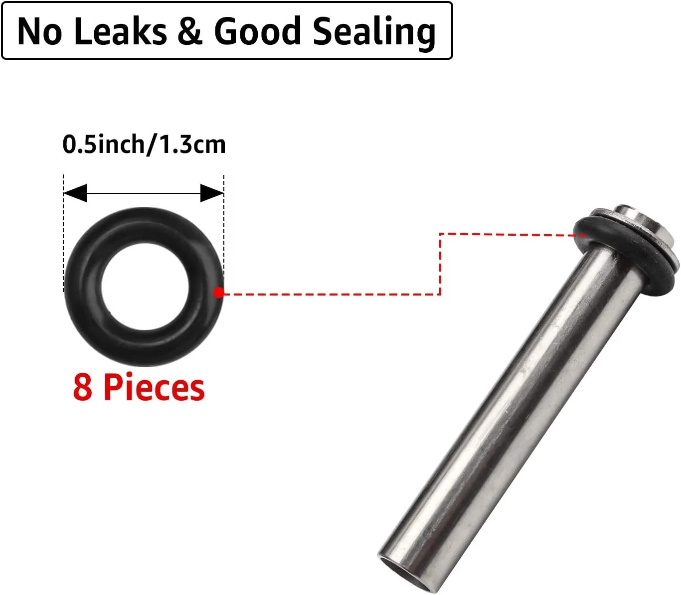 Homebrew Gasket Set, 20 Pieces Corny Kegging Sealing O-Ring Replacement Beer Soda Washer Kit for Cornelius Keg Lid Ball Lock Keg