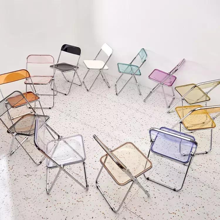 Wholesale outdoor folding chair modern plastic folding chair