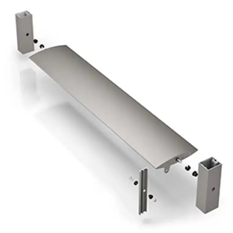 Modern house design sun shade prefabricated horizontal/vertical sun aluminium louver