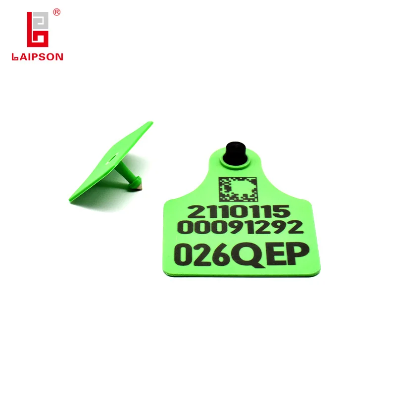 TPU New 890-960Mhz Tamperproof UHF RFID cow cattle ear tag for farm