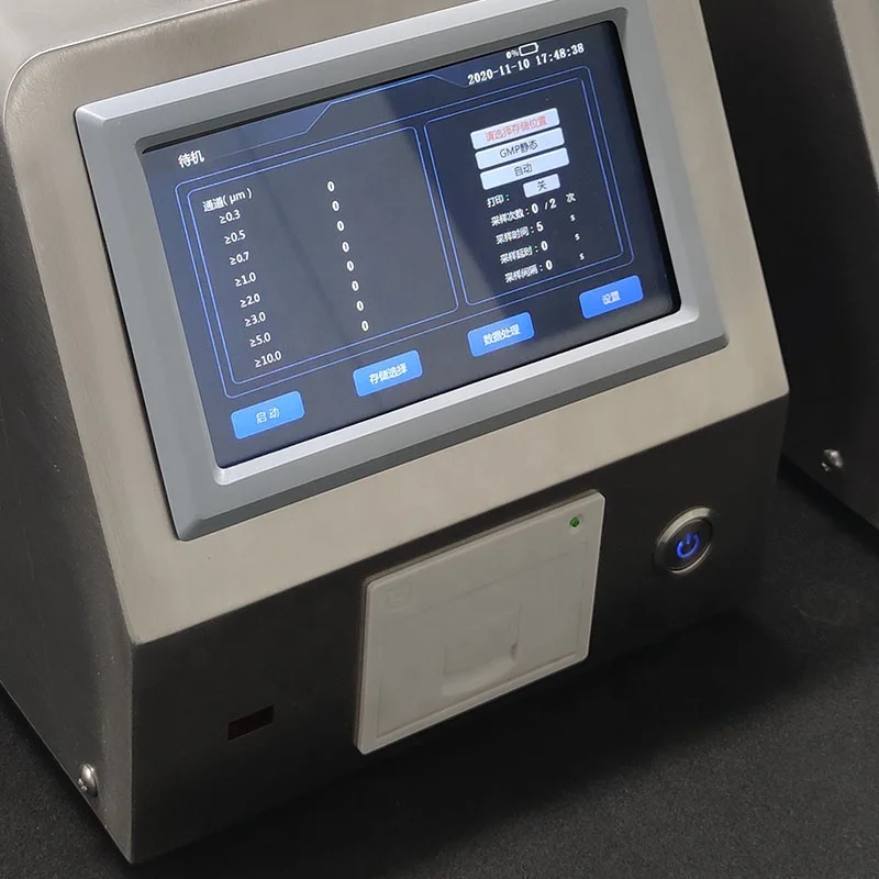 Biobase G Laser Dust Particle Counter for food cosmetics chemical field widely used Laser Dust Particle Counter for lab