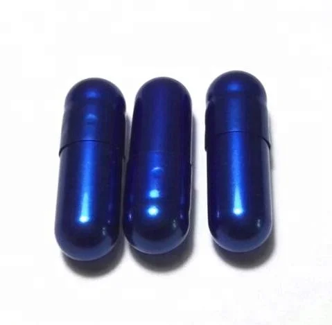 Different sizes Color Gelatin Empty Gold Capsules
