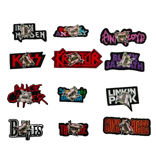 On Patches for Backpack Applique Iron Customized Perfect Quality Attractive Cool Embroidered Fabric Custom Sustainable