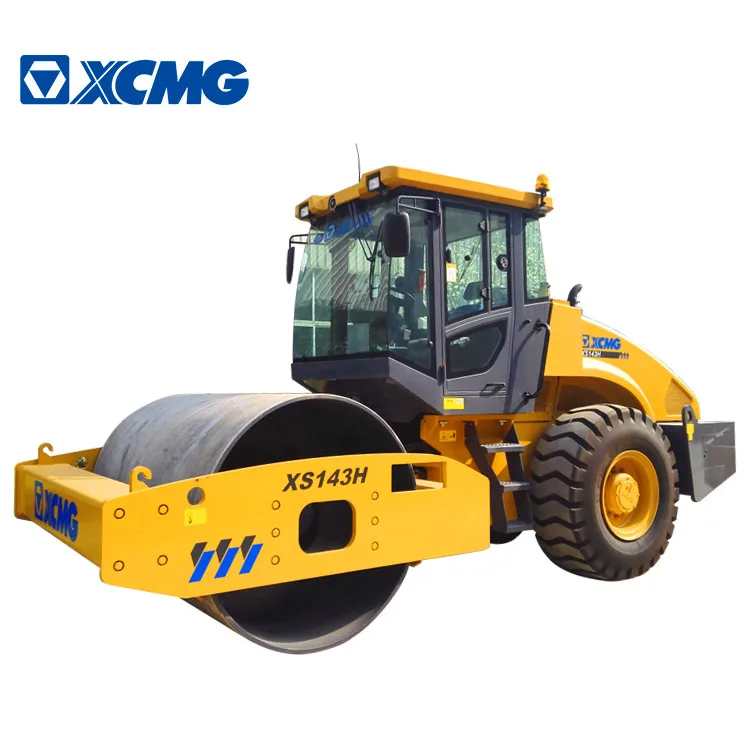 XCMG 14 ton hydraulic single drum vibratory road roller XS143H price