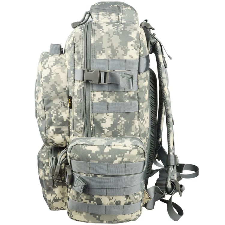 3 Day 50L Waterproof Camouflage Backpack 3D Expandable Backpack 600D