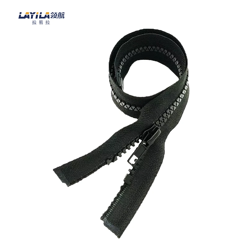 Long Chain Different Types Plastic Zipper For Jackets