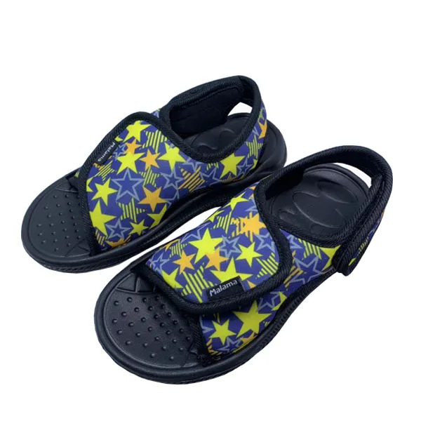 Детские легкие Текстильные сандалии с камуфляжным узором, Разноцветные детские сандалии, заводская цена