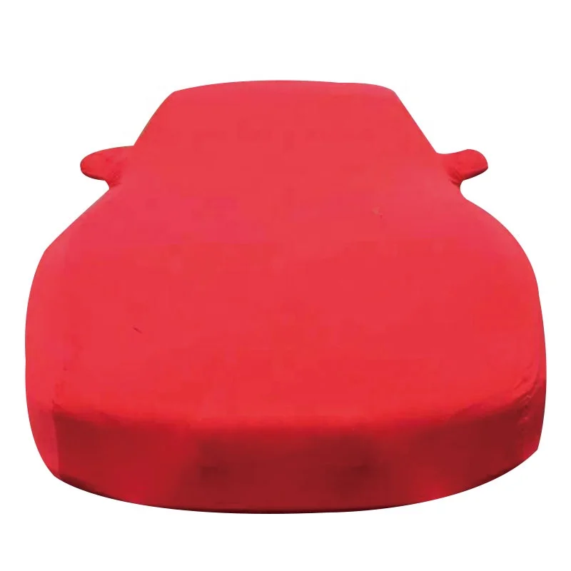 Factory Price Custom Universal Car Protective dustproof Covers Pink Car Cover for indoor garage