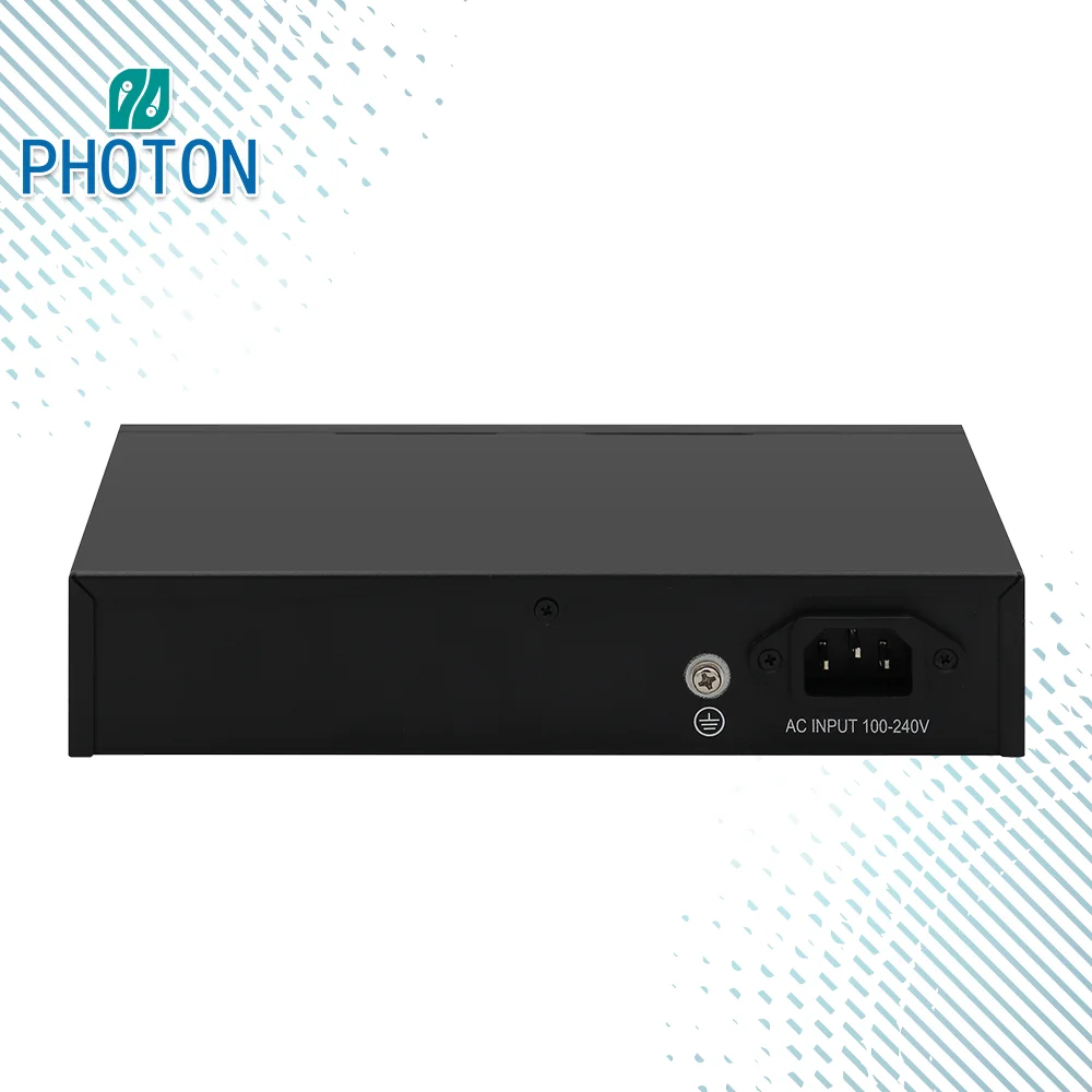 8 Port Gigabit Poe Port and 2*Gigabit Uplink Ethernet Port  Poe Switch for Ip Camera  Poe Switch