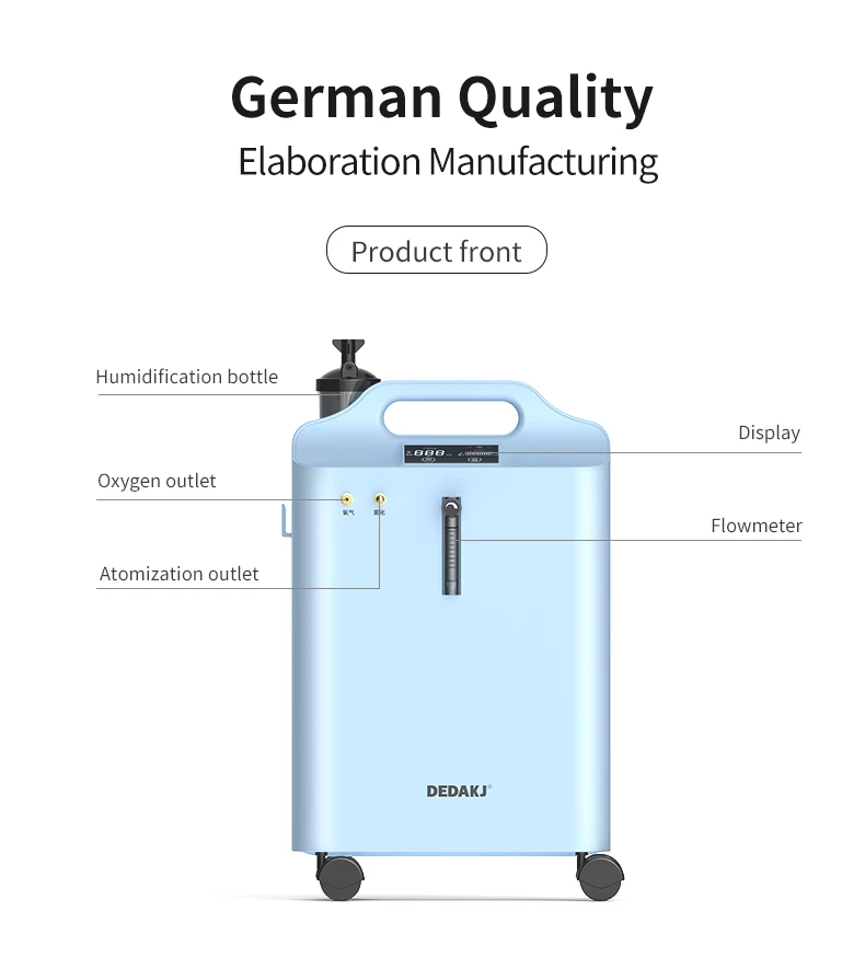 High Durability Factory Directly High Quality  nebulizer machine Oxygen Generator 5L medical oxygen concentrator