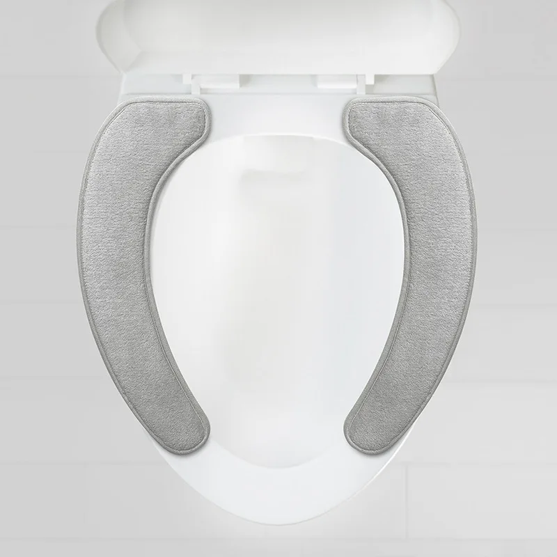 Qualitell 2022 high quality wholesale urinal mat washable set pad mat for toilet cushion paste type toilet mat