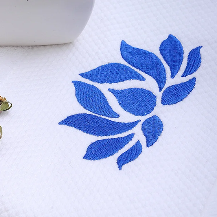 Factory price hotel spa facial TOWELS with embroidery logo