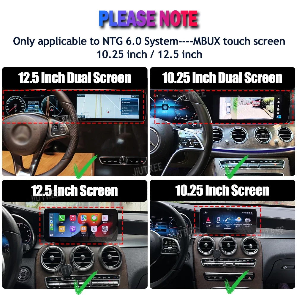 Коробка декодера Android 13 AI для Mercedes Benz EQC электрический внедорожник 2019-2023 6 0 NTG 680 Snapdragon Автомобильный видео GPS 4G LTE