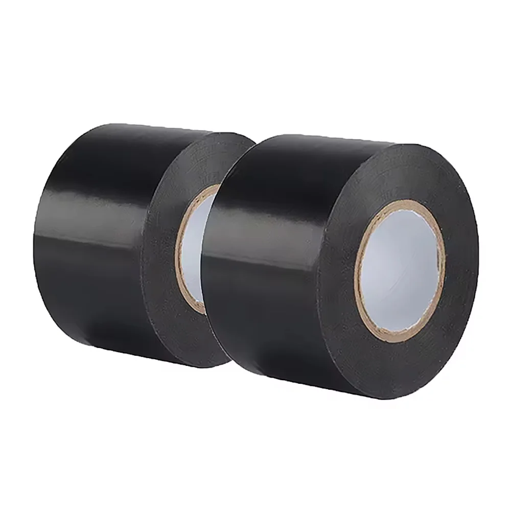 High Viscosity PVC Duct Tape Customized Size Hot Sale Duct Tape Black Color Pipe Wrapping Tape