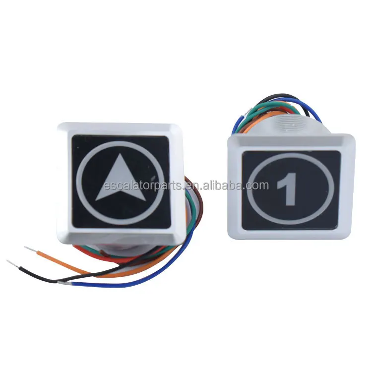 Квадратный датчик лифта без копа Кнопка Dc12v 24v